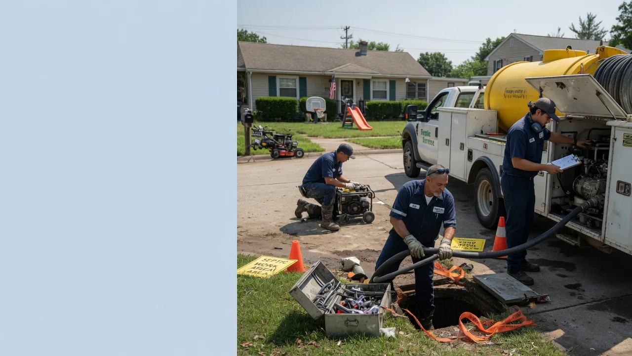 Septic Tank Pumping in Conway, PA near me